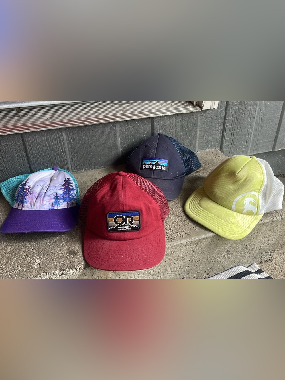 Patagonia OR Locale Back Countey Trucker Hat lot